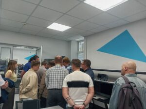 Визит РКЦ Прогресс 4